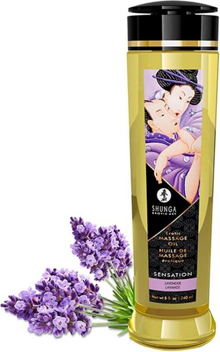 Produktbild Shunga Sensation Lavendel (240 ml)
