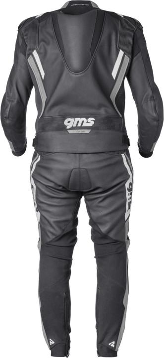 Image du produit GMS Veste en cuir GR-1 noir-gris-blanc 48H (Hommes, 48)