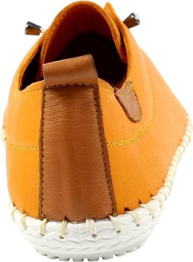 Actual product image Lunar Womens/Ladies St Ives Leather Plimsolls (38)