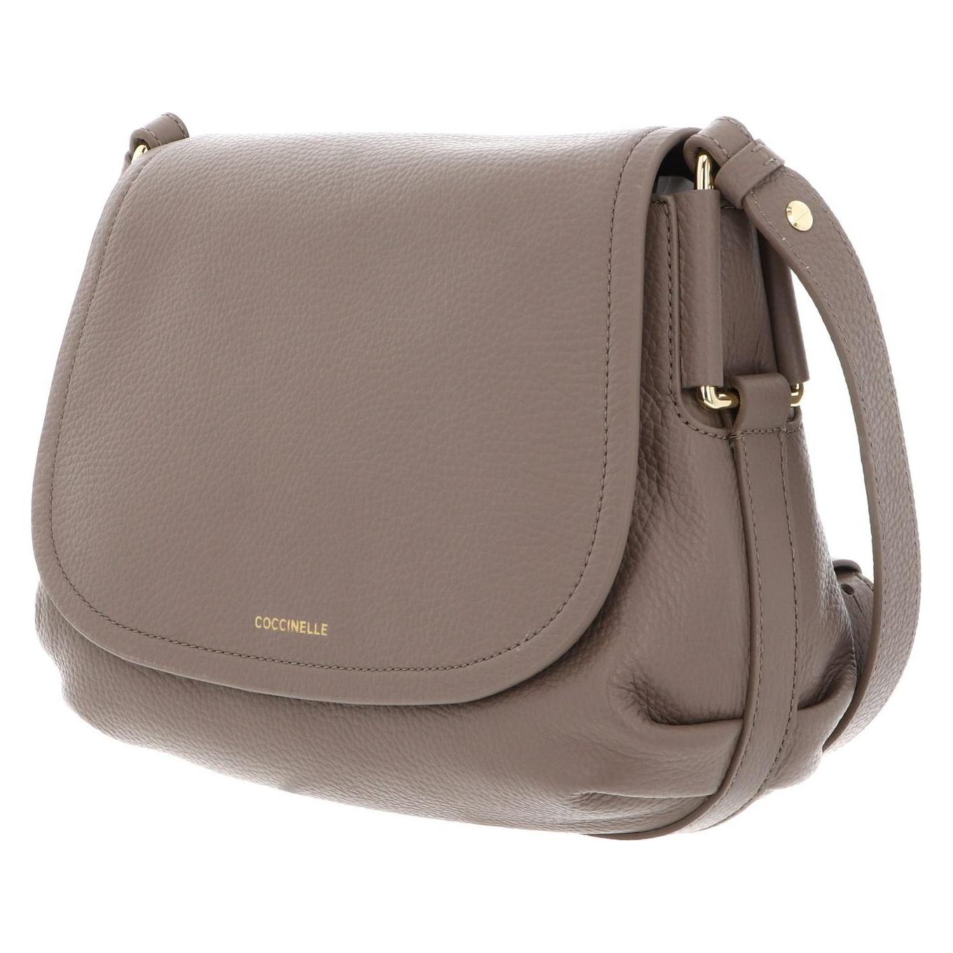 Coccinelle, Damen, Handtasche, Rebekka Handbag Grained Leather, Braun