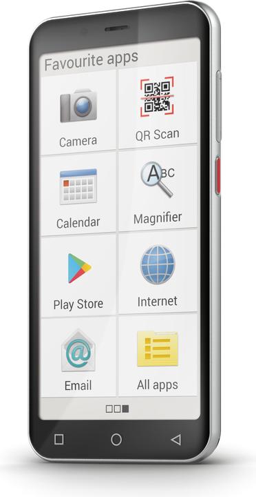 Produktbild Emporia Smart 5 mini (64 GB, Schwarz, 4.95", Single SIM, 13 Mpx, 4G)