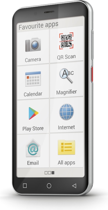 Produktbild Emporia Smart 5 mini (64 GB, Schwarz, 4.95", Single SIM, 13 Mpx, 4G)