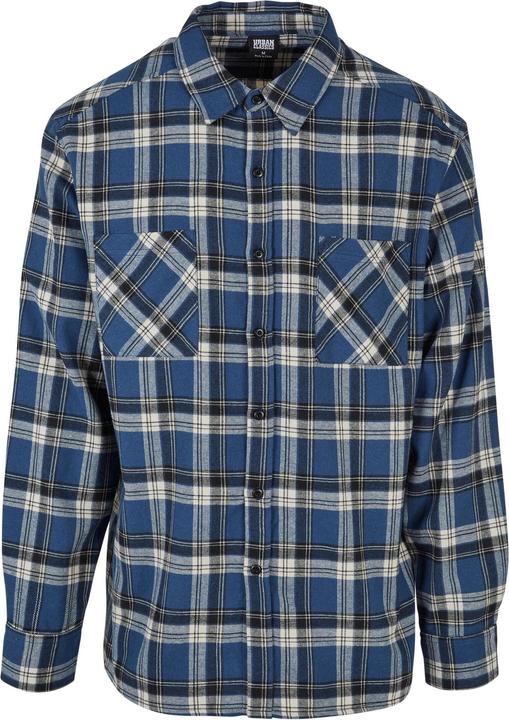 Produktbild Urban Classics Langarmhemd Lake Check (S)