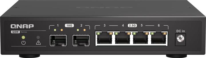 Produktbild QNAP QSW-2104-2S (6 Ports)