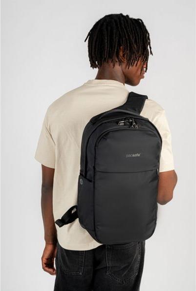 Actual product image Pacsafe V 20L City Rucksack schwarz (20 l)