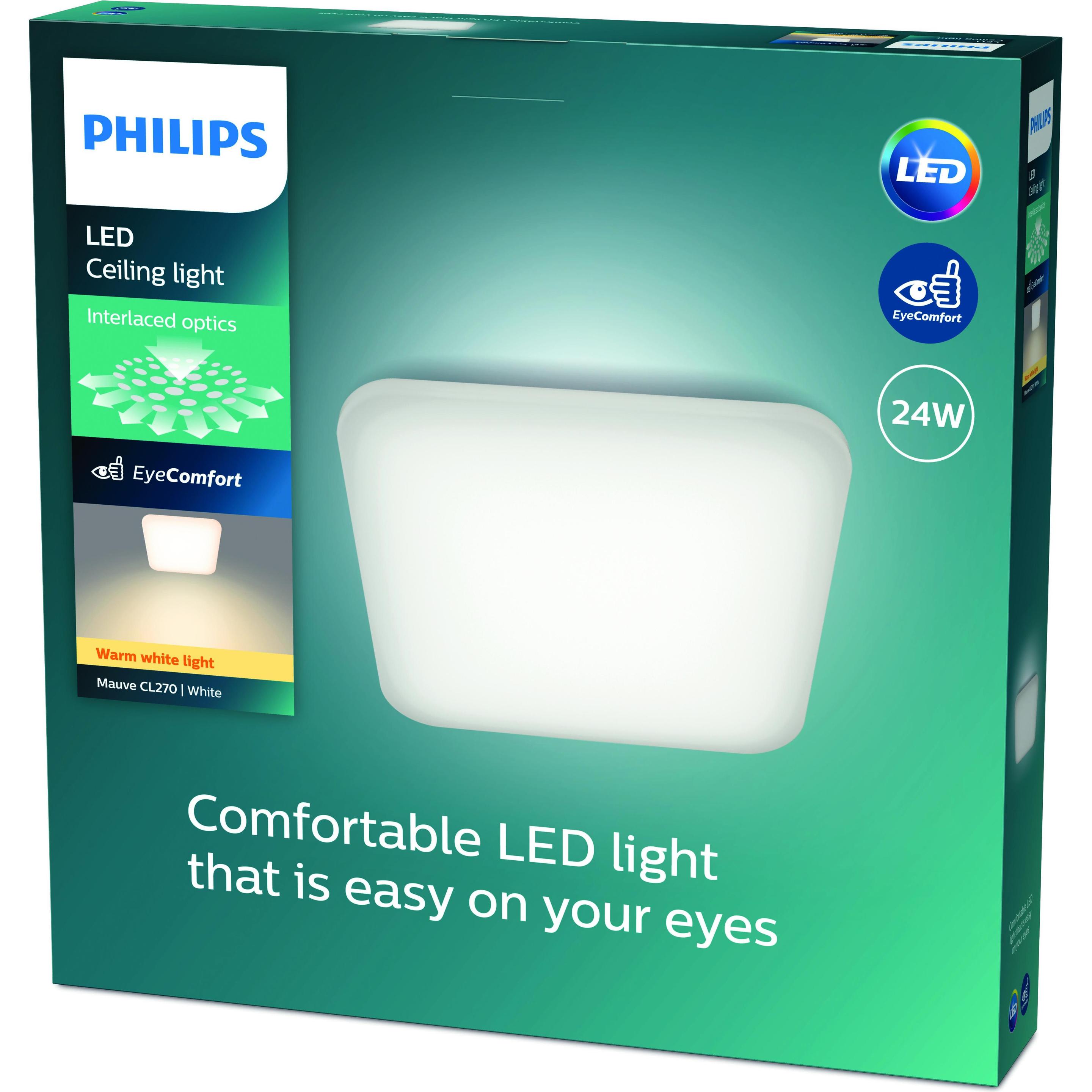 Thumbnail - Philips, Wandleuchte + Deckenleuchte, Mauve (2900 lm)