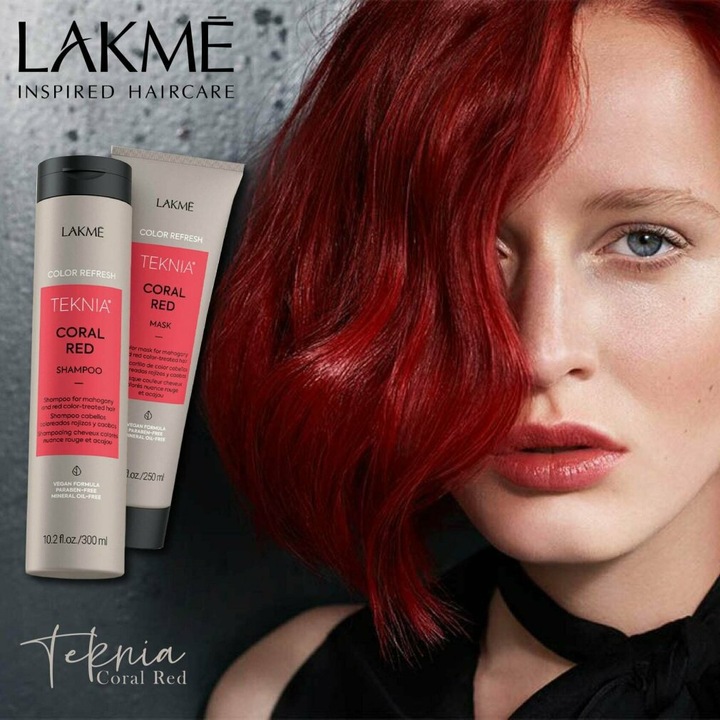 Immagine prodotto Lakmé Teknia Colour Refresh Coral Red Mask 250 ml (250 ml)