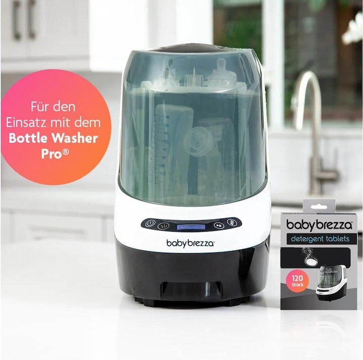 Actual product image Baby Brezza Cleaning tabs for Bottle Washer Pro® 120 tabs