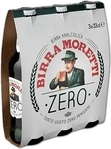 Produktbild Birra Moretti Zero (24 x 33 cl)