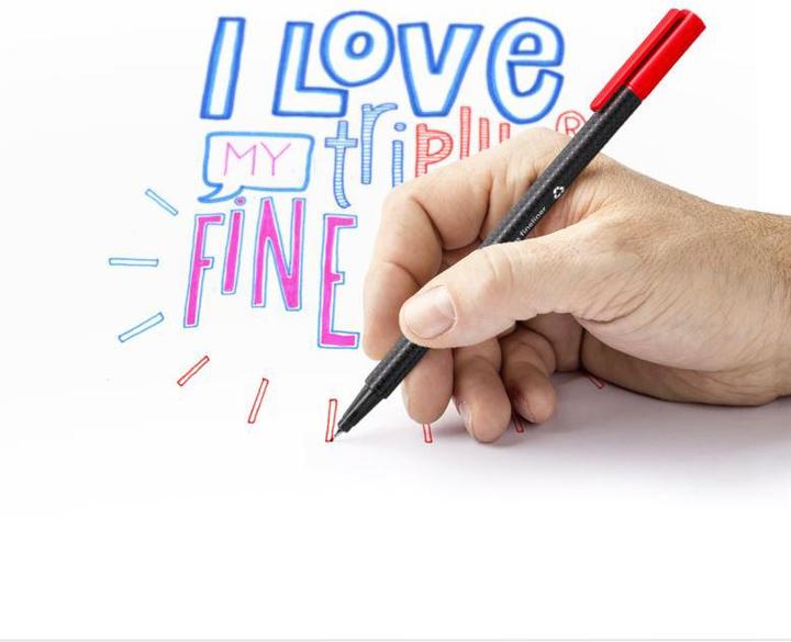 Produktbild Staedtler Fineliner triplus 334 (Rot, 1 x)