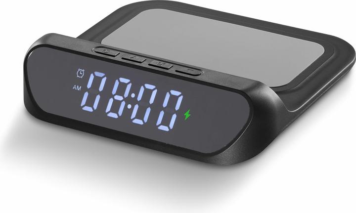 Produktbild Cellularline Wireless Clock Charger Black (15 W)