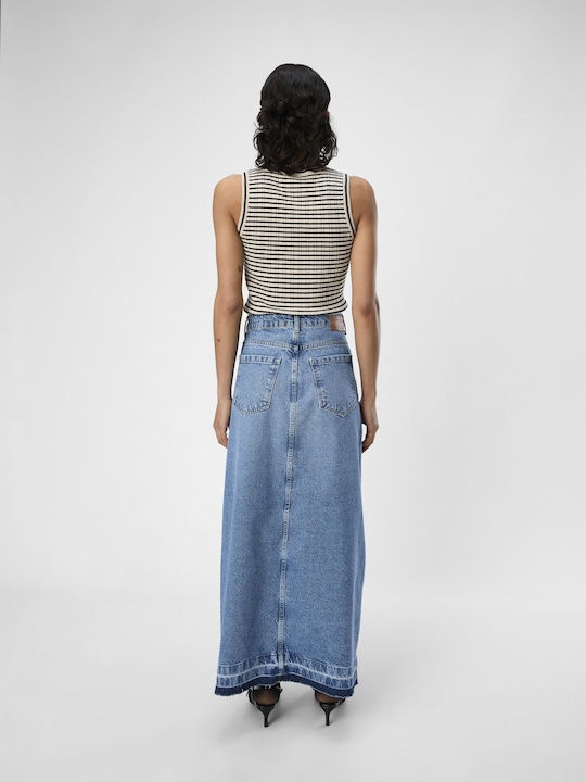 Immagine prodotto Object Gonna di jeans a vita alta (L)
