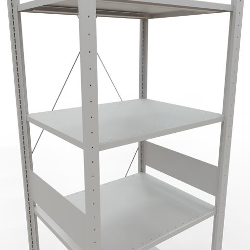 Actual product image Schulte Lagertechnik MULTIplus150 basic racking system with cross braces