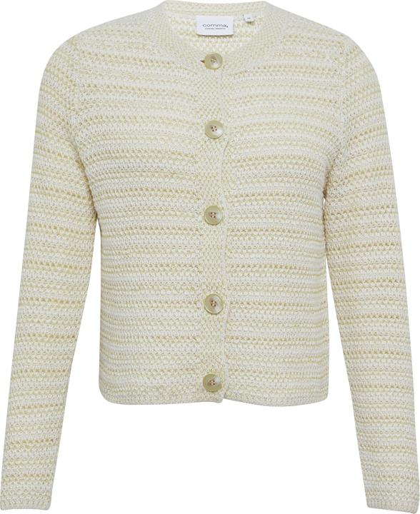 Actual product image Comma Strickjacke Strukturierter Cardigan aus Baumwollmix (44)