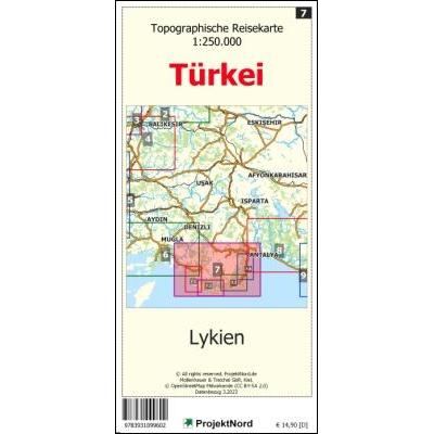 Mollenhauer:Lykien-Topogr.Reisekte Bl.7, Landkarte