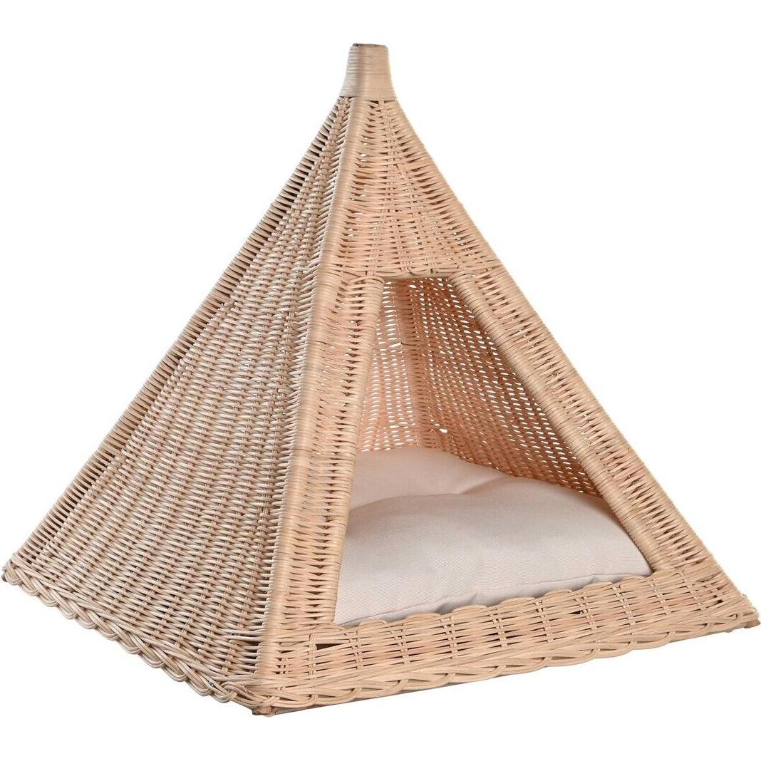 Comparer les prix de Lit pour animal domestique DKD Home Decor Naturel Rotin 45 x 45 x 45 cm