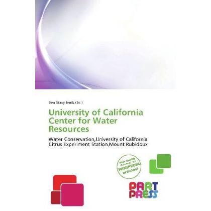 University of California Center for Water Resources, Fachbücher von Ben Stacy Jerrik