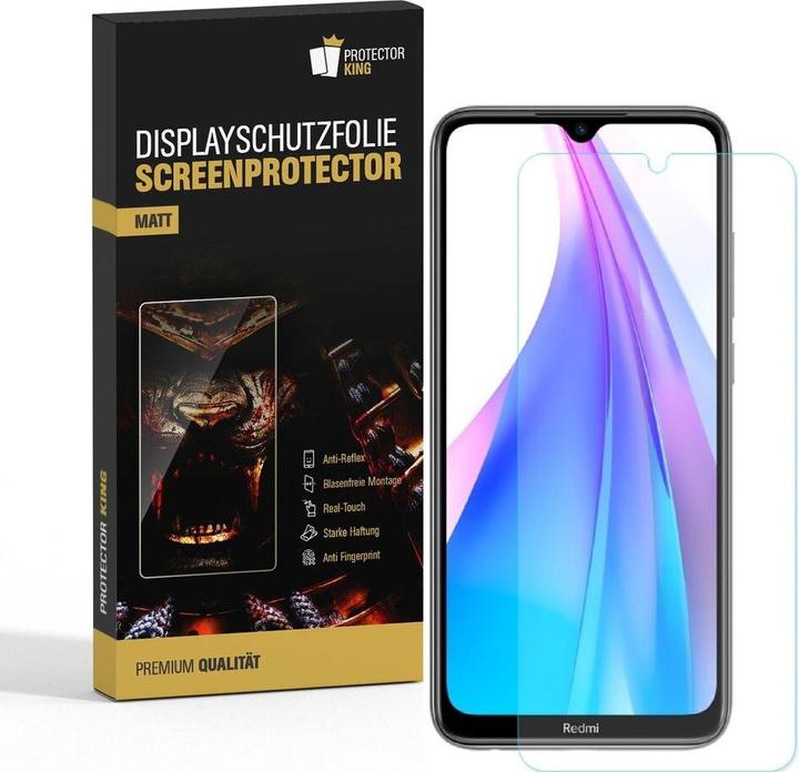 Actual product image Protectorking 4x premium matt anti-reflective screen protector (4 pcs., Xiaomi Redmi Note 8 Pro)