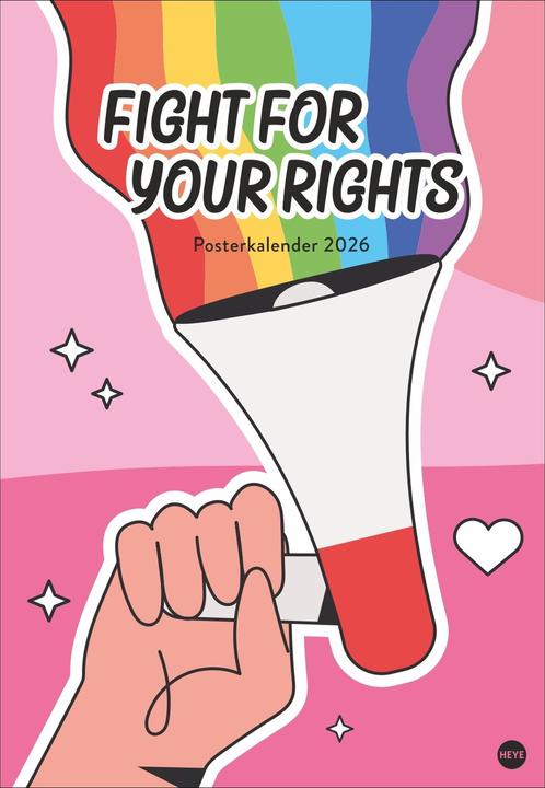 Produktbild Fight for your Rights Posterkalender 2026