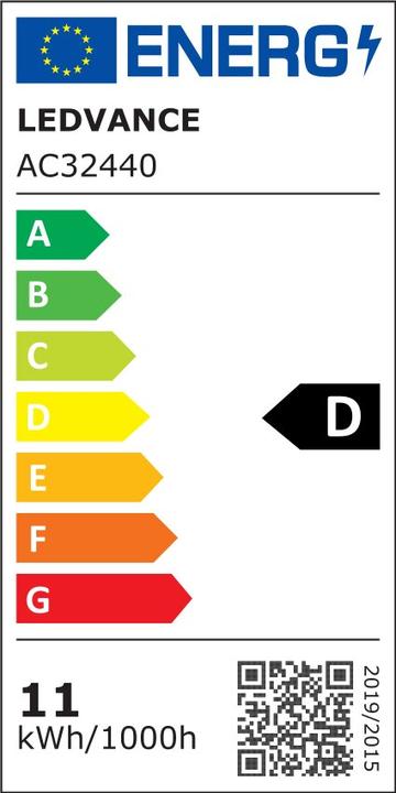 Label énergétique Osram Star A (E27, 11 W, 1521 lm, 2 x, D)