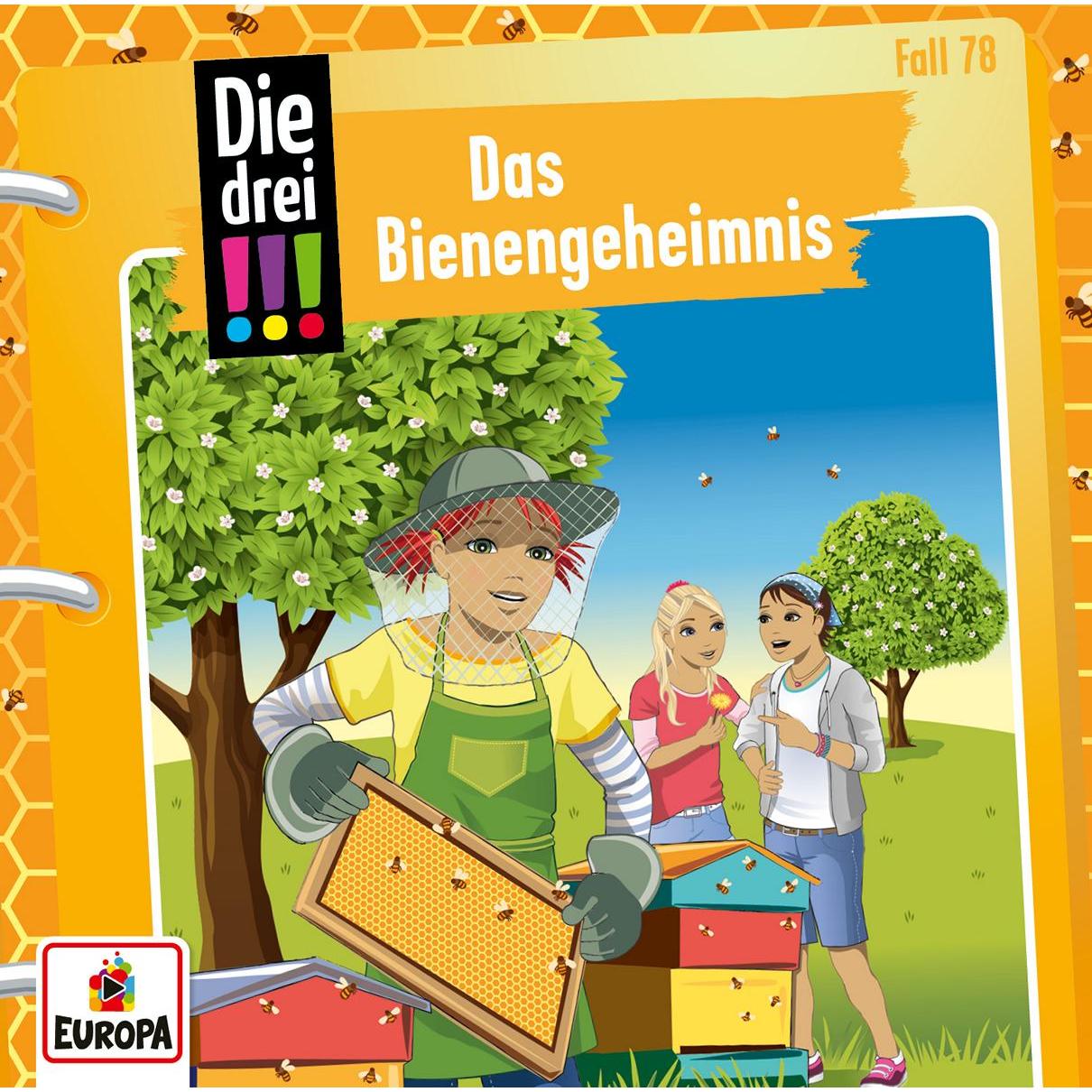 Die drei DREI AUSRUFEZEICHEN 78 - Das Bienengeheimnis, Hörbücher von Kirsten Vogel