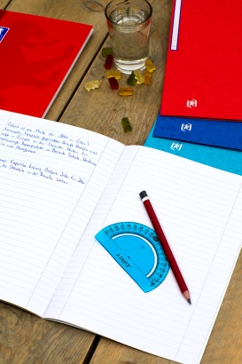 Produktbild Oxford Vokabelheft mit Register A5, 48 Blatt, m. Register A-Z, 90 g/m² (A5, Speziallineatur, Weicher Einband)