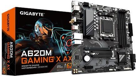 Produktbild Gigabyte A620M GAMING X AX (AM5, AMD A620, mATX)
