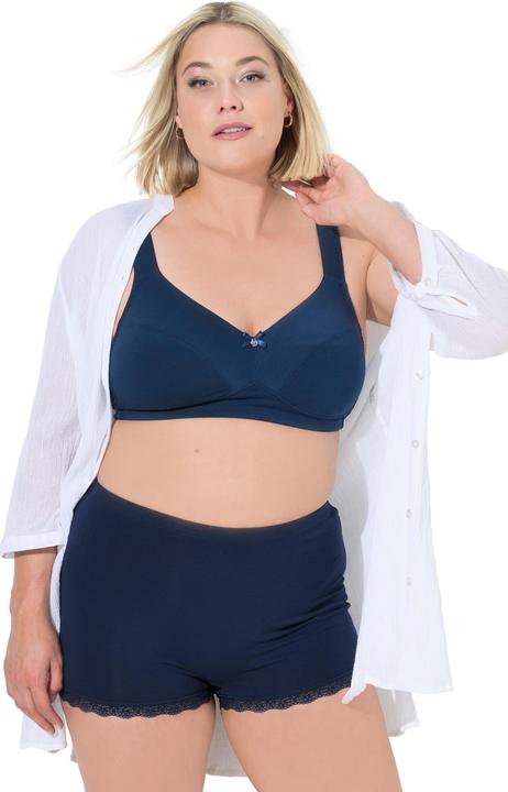 Produktbild Ulla Popken Pantys, 3er-Pack, Spitzenband (54, 3er Pack)