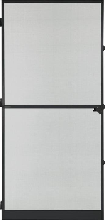 Produktbild Dema Alu Fliegengitter Tür Balkontür Insektenschutz Mückenschutz 95x210 cm anthrazit (95 x 210 cm)