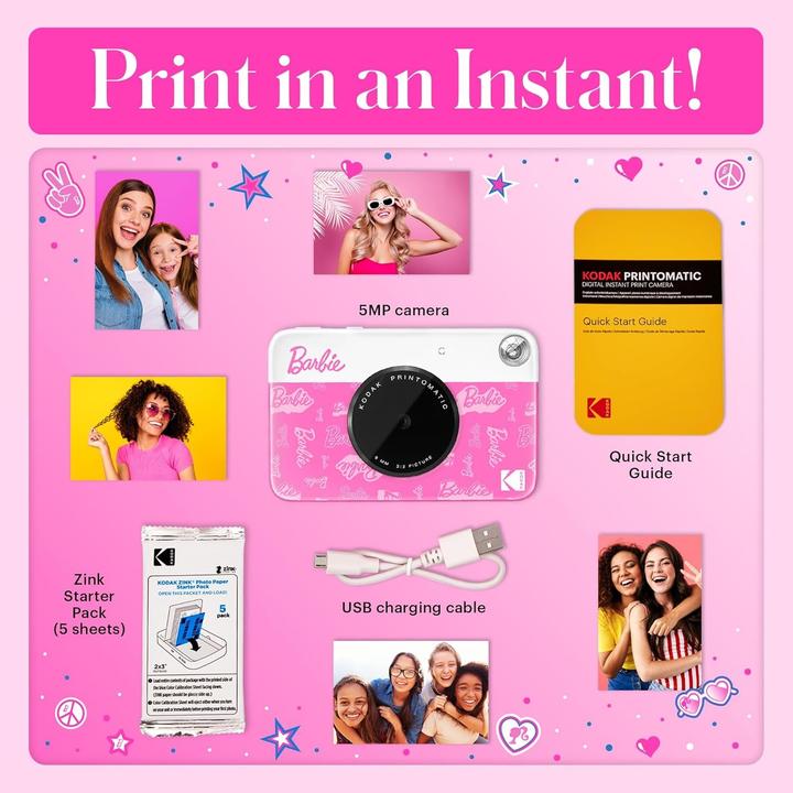 Image du produit Kodak Printomatic Barbie Camera 2 (1003296710)
