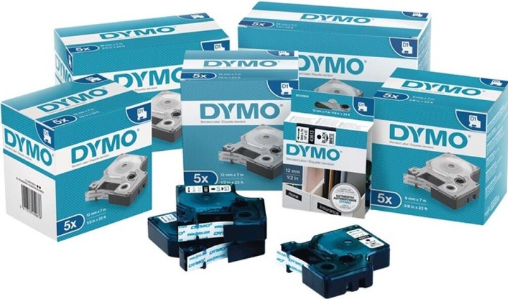 Produktbild Dymo S0720530 (1.20 cm, Schwarz, Weiss)