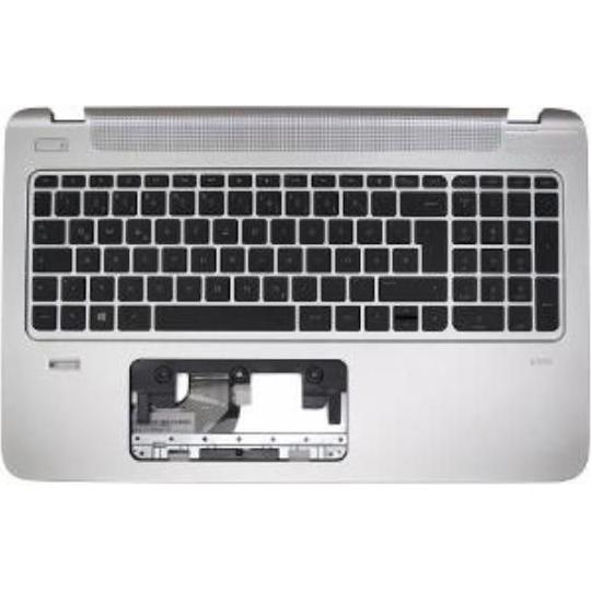 HP Keyboard (UK), Notebook Ersatzteile, Schwarz, Silber