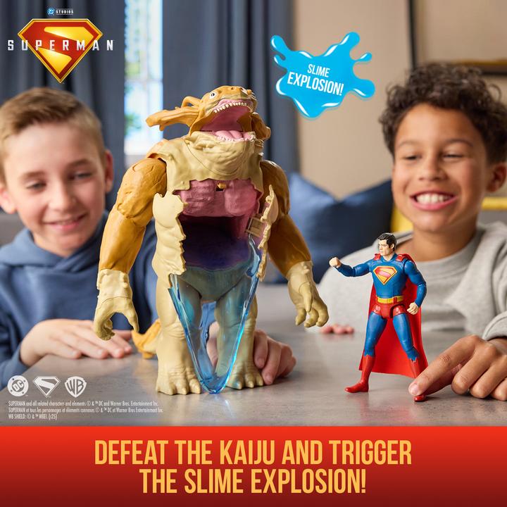 Actual product image Superman Movie Kaiju Slime Explosion Battle