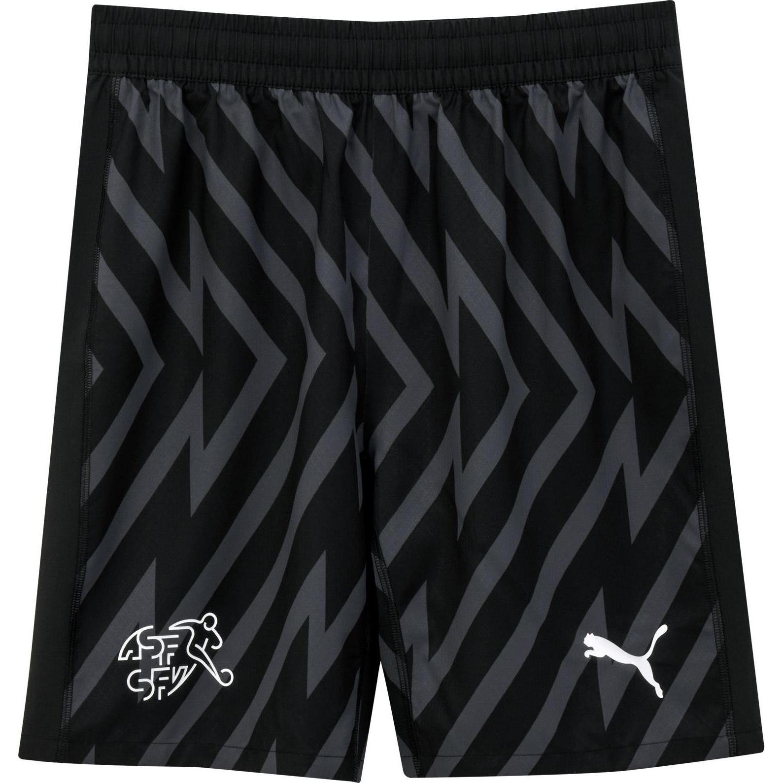 Puma, Jungen, Sporthose, SFV GK Shorts Replica Jr (116), Schwarz, 116