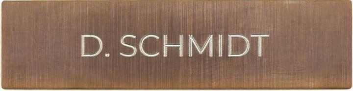 Actual product image Doorbird 423860827 Door intercom accessories Name plate