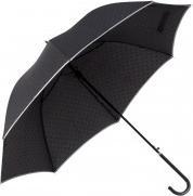 IKO Regenschirm h=84cm d=100cm schwarz mit Punkten + S