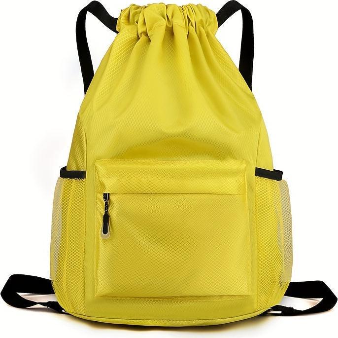 Produktbild Only-Bags.Store Drawstring Training Rucksack, grosse Kapazität Sport Gym Bag, wasserdicht Travel Daypack