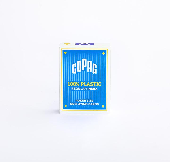 Immagine prodotto Copag Mazzo di carte da poker in plastica Regular (Tedesco, Francese, Italiano, Inglese)
