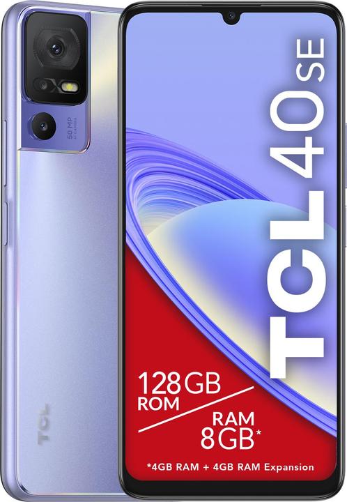 Image du produit Alcatel TCL 40SE Twlight pourpre (128 Go, Twilight Purple Purple, 6.75", Double SIM, 50 Mpx, 4G)