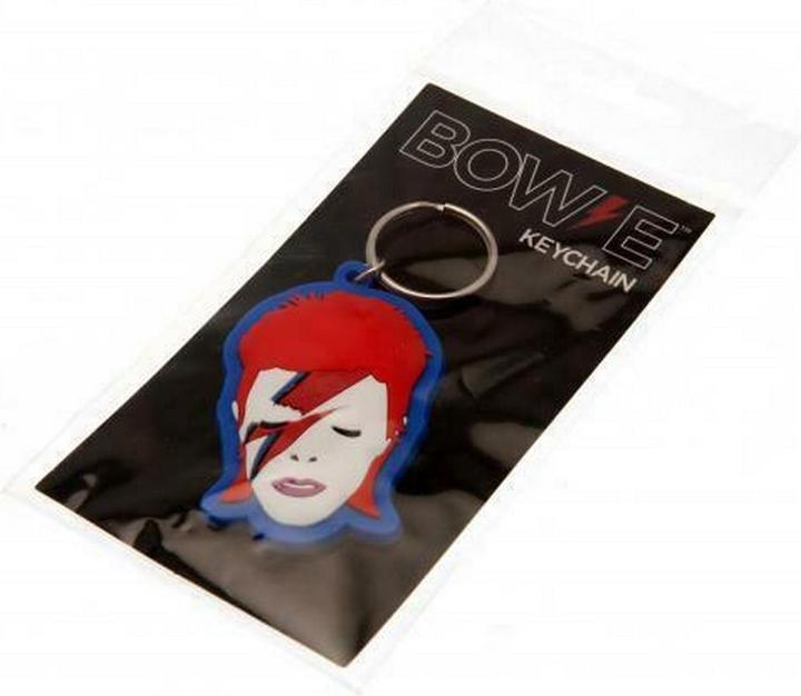 Actual product image David Bowie Pvc Keychain