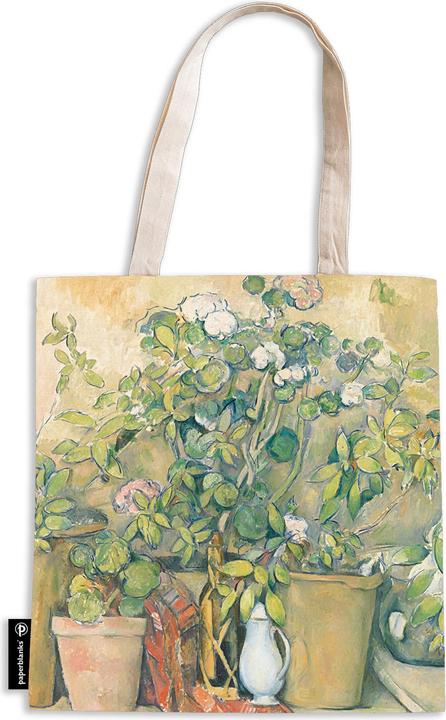 Produktbild Paperblanks CanvasbagCezannesTerrakottaTöpfeundBlumen (Weicher Einband)
