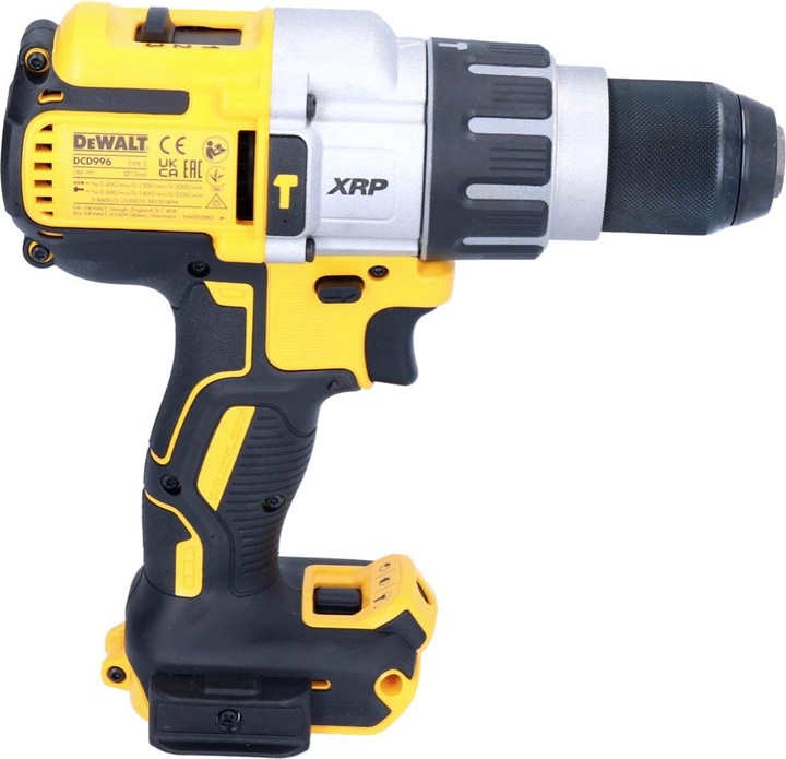 Actual product image DeWalt DCD 996 N Battery impact drill 18 V 95 Nm Brushless + 1x battery 5.0 Ah - without charger (Rechargeable battery operated)
