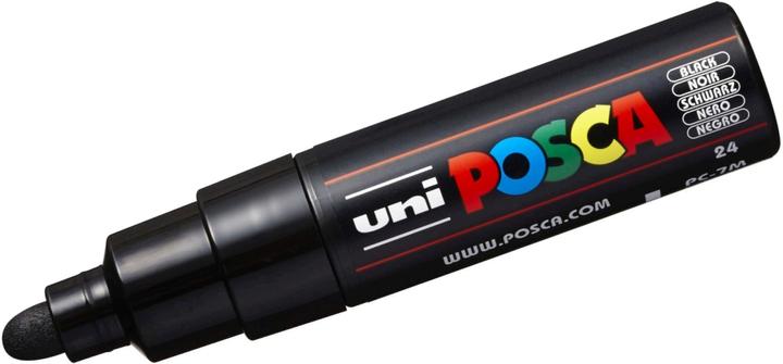 Image du produit Posca Marqueur PC-7M pointe ronde (Noir, 5.50 mm, 1 x)