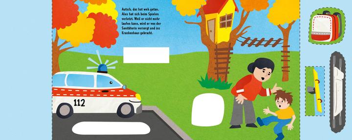 Actual product image Papierschneidebuch - Tatü-Tata (German, Pia von Miller, 2023)