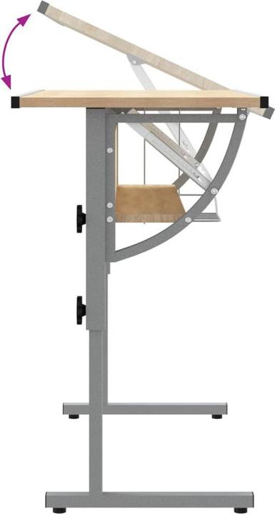 Image du produit vidaXL Basteltisch (110 x 53 x 58 cm)