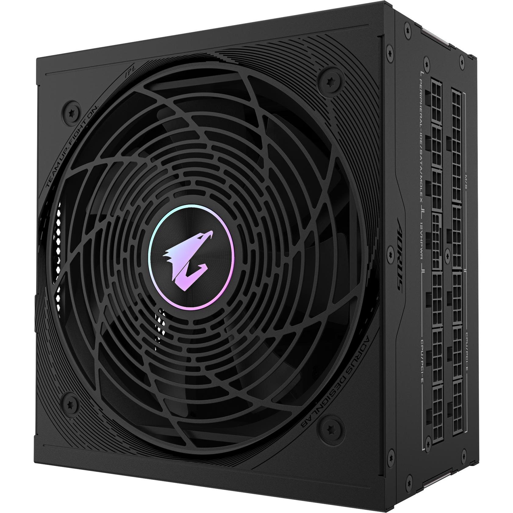 Gigabyte AORUS 1000W PLATINUM F/M P1000W (1000 W), PC Netzteil, Schwarz