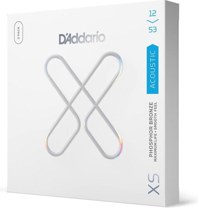 Actual product image D'Addario XS Phosphor Bronze Guitar Strings (6x, 0.05")