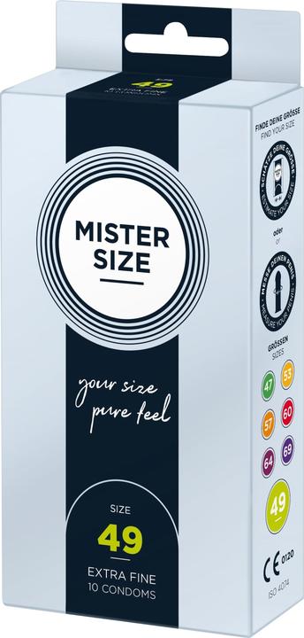 Actual product image Mister Size 49 (10 pcs.)