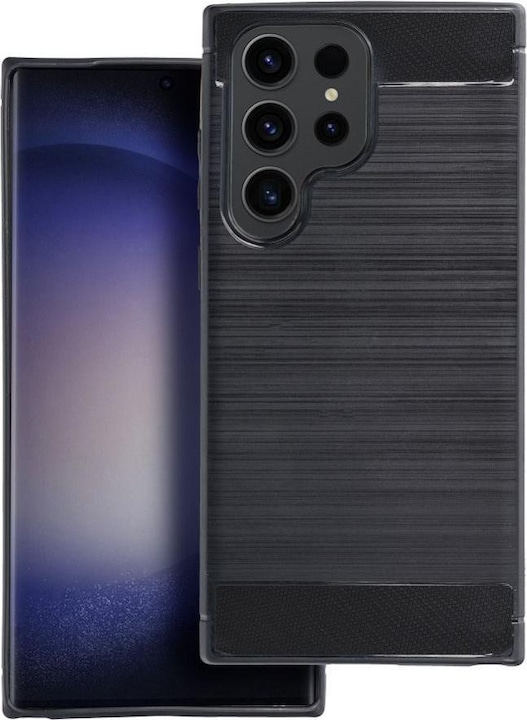 Produktbild Forcell SM Carbon Galaxy S22 Ultra schwarz (Samsung Galaxy S22 Ultra)