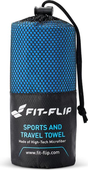Immagine prodotto Fit-Flip Mikrofaser Handtuch schnelltrocknend mit Tasche 70x140cm (70 x 140 cm)